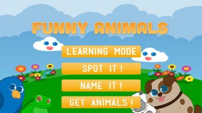 Funny Animals: Play and learn!