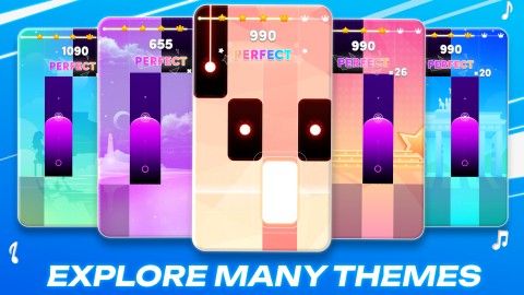 Music Piano 7: Rush Song Games